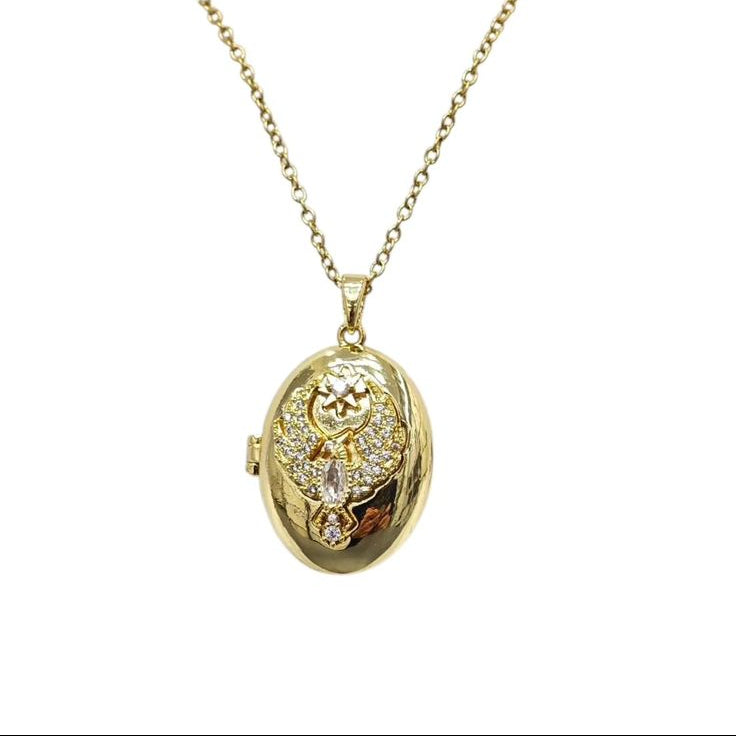 Oval Açılabilir Kolye
