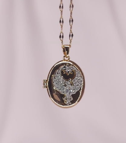 Oval Açılabilir Kolye